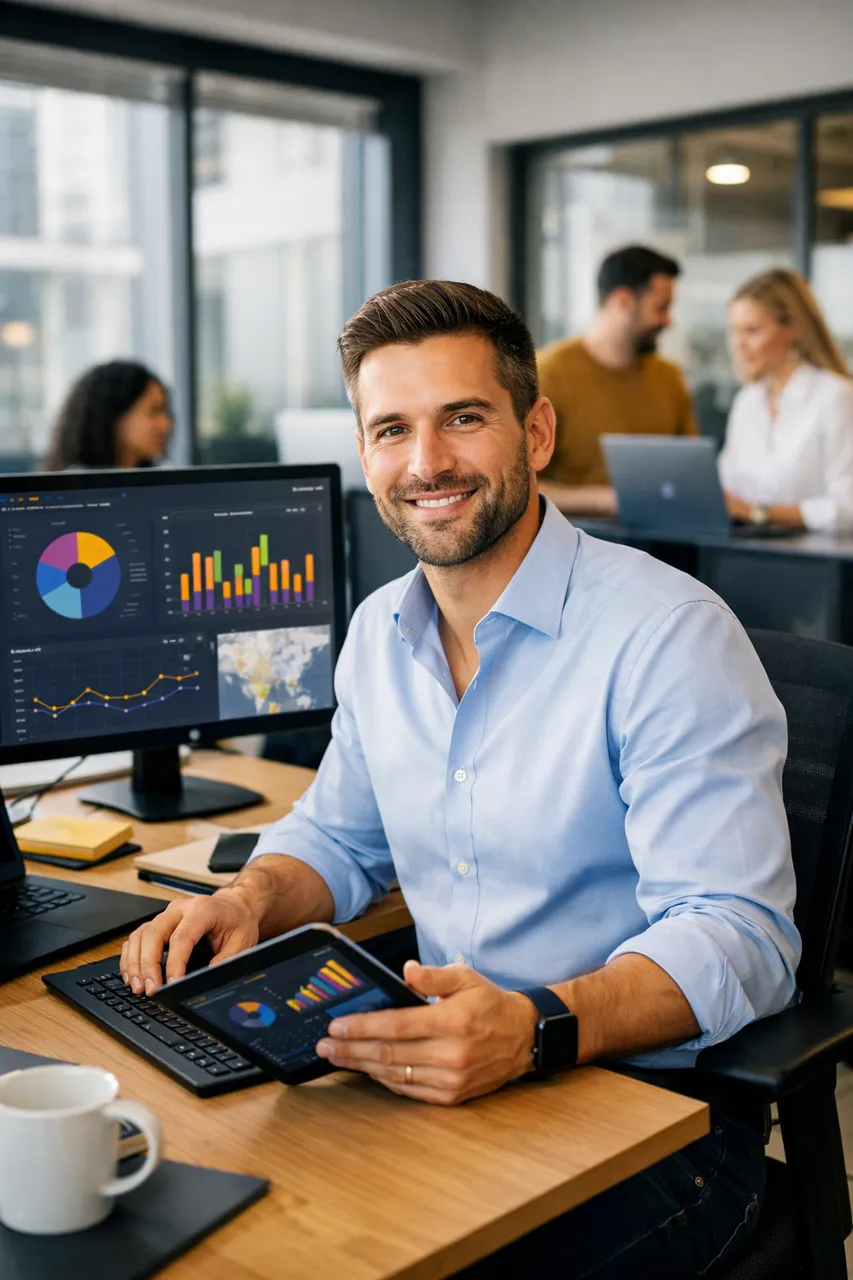 Imagen referencial de Análisis de datos y dashboards