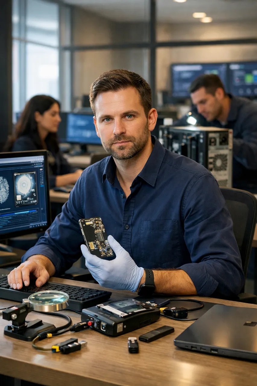 Imagen referencial de Análisis forense digital