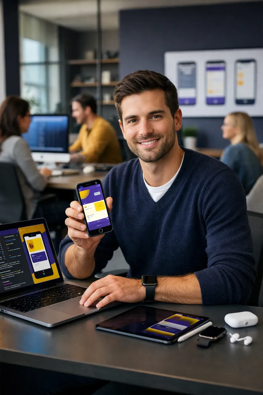 Imagen referencial de Aplicaciones iOS