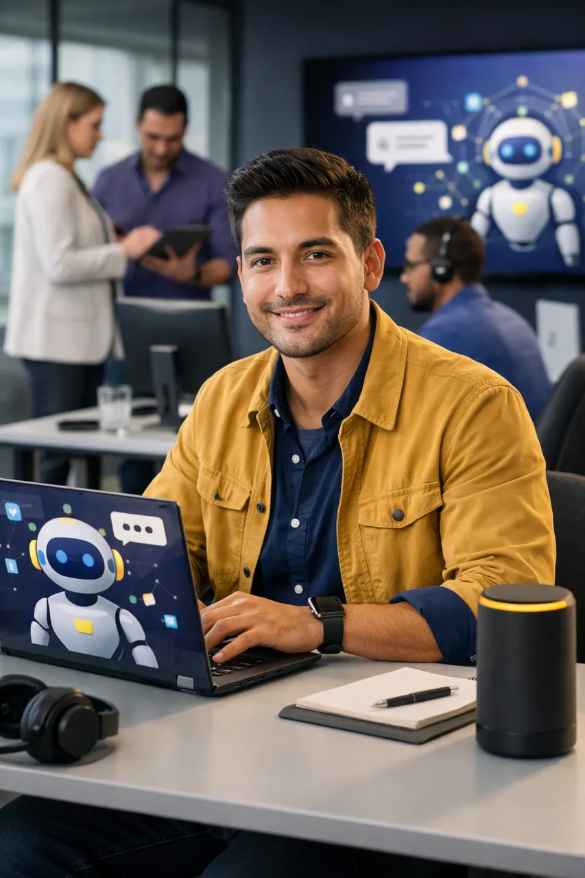 Imagen referencial de Chatbots inteligentes