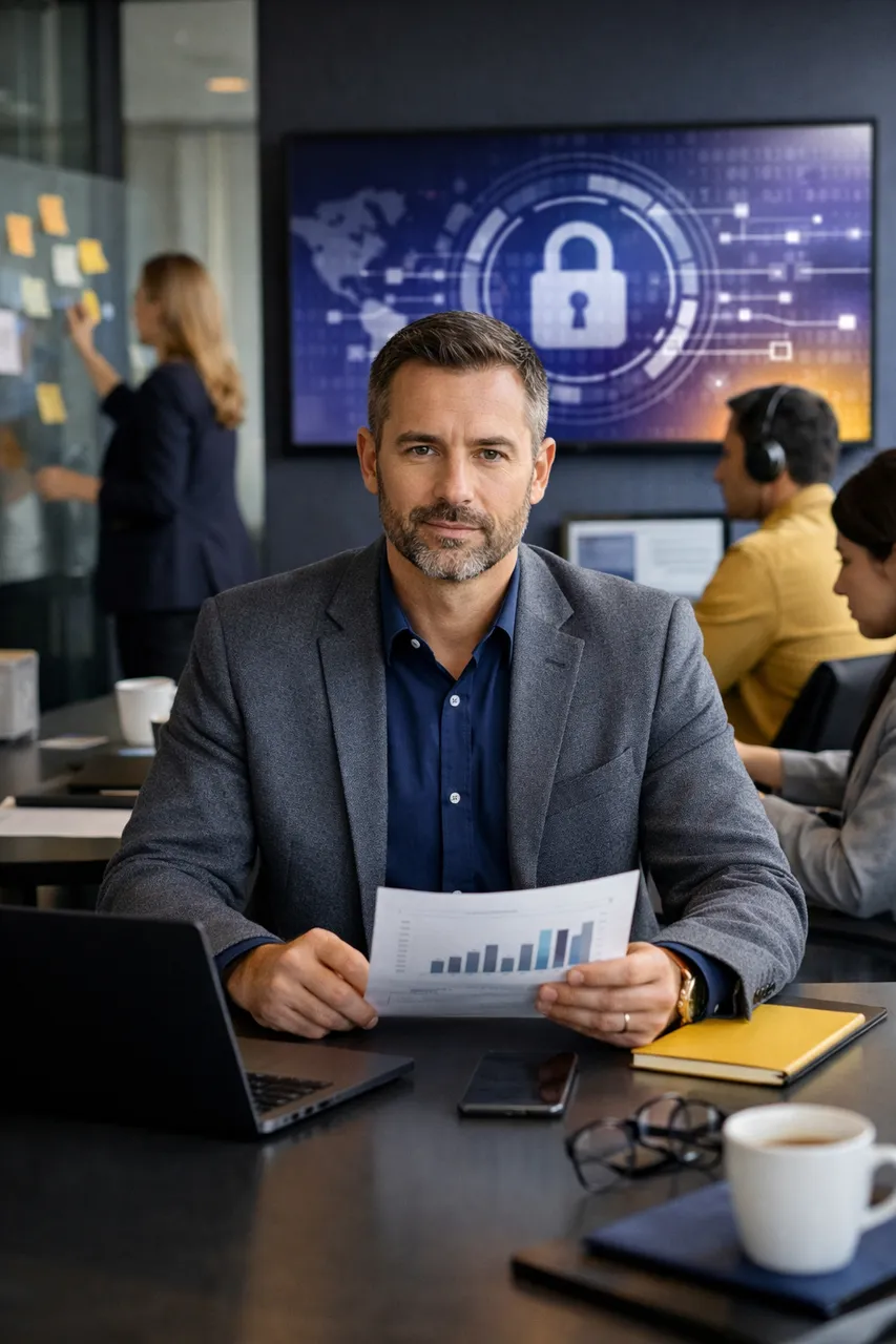 Imagen referencial de Cumplimiento y gobierno de seguridad