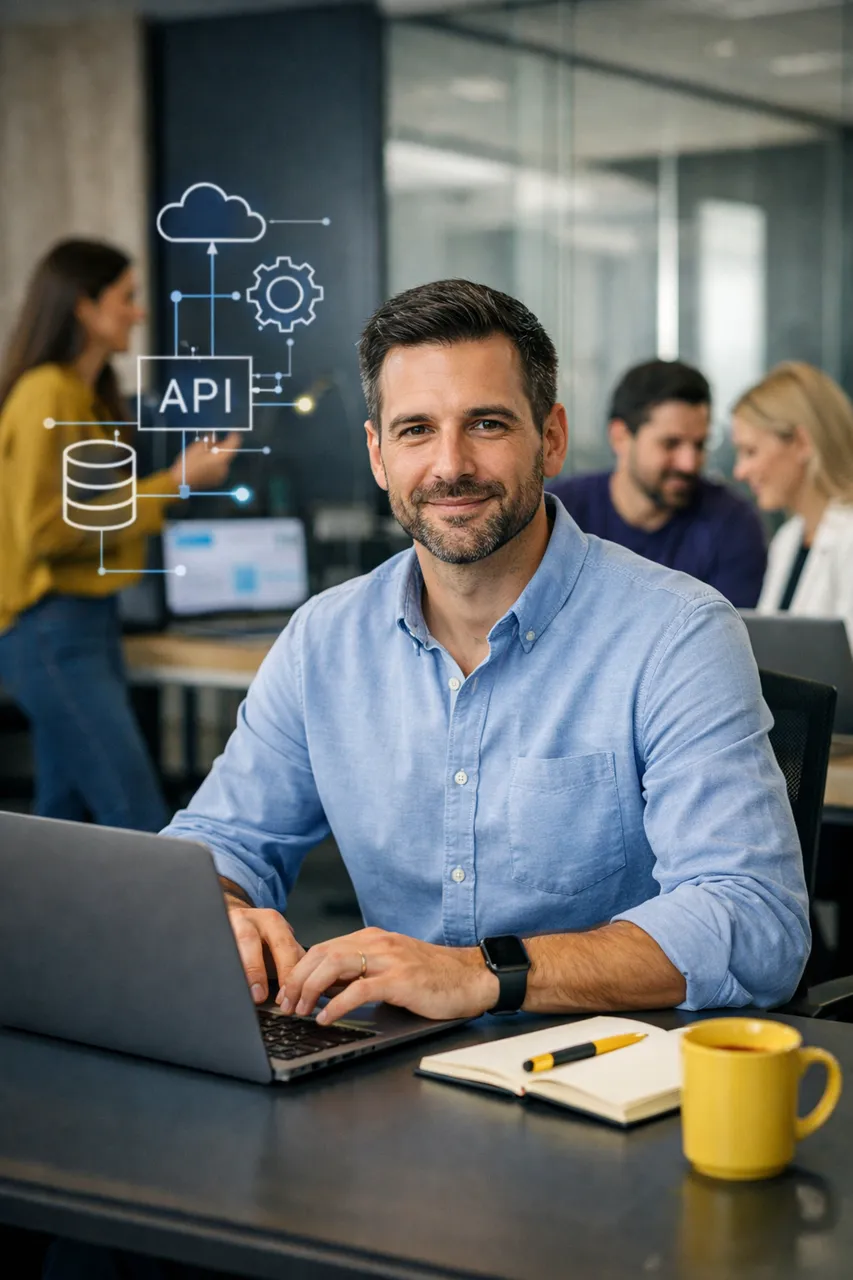 Imagen referencial de Integración de plataformas y APIs