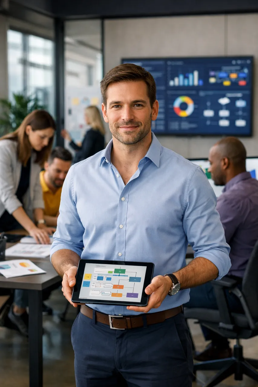 Imagen referencial de Optimización de procesos operativos