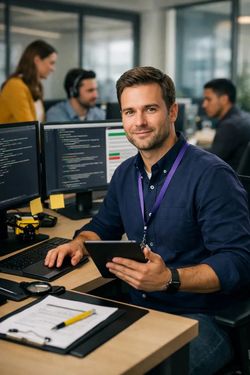 Imagen referencial de QA y aseguramiento de calidad continuo